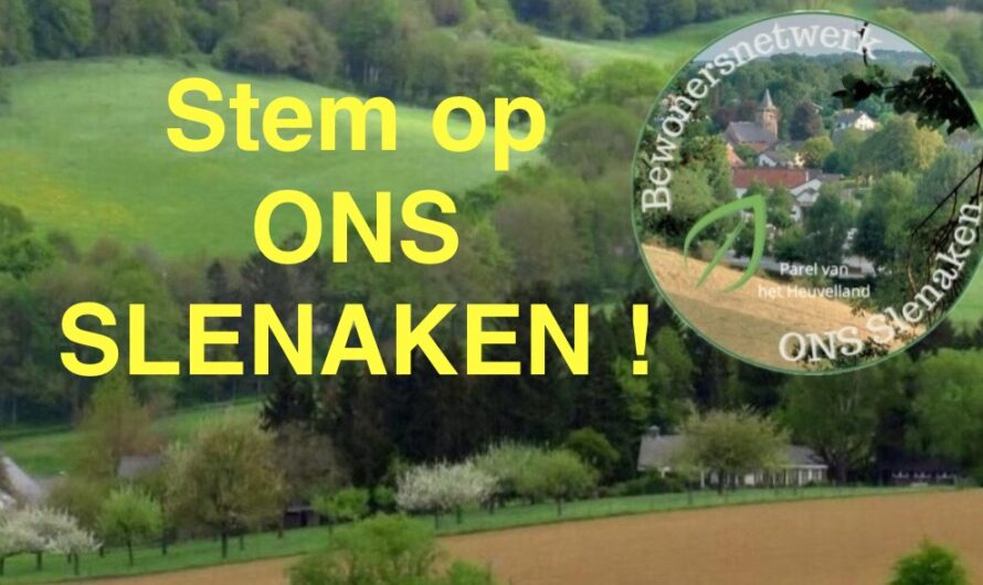 Bewonersnetwerk Slenaken komt met eigen verkiezingsprogramma