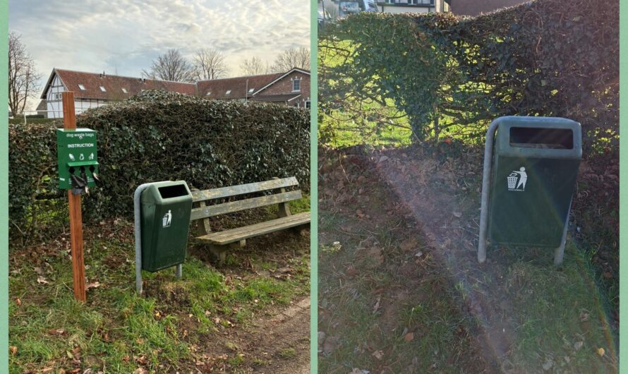 Hondenpoepzakjesdispenser inclusief paal op Heijenrath verdwenen!